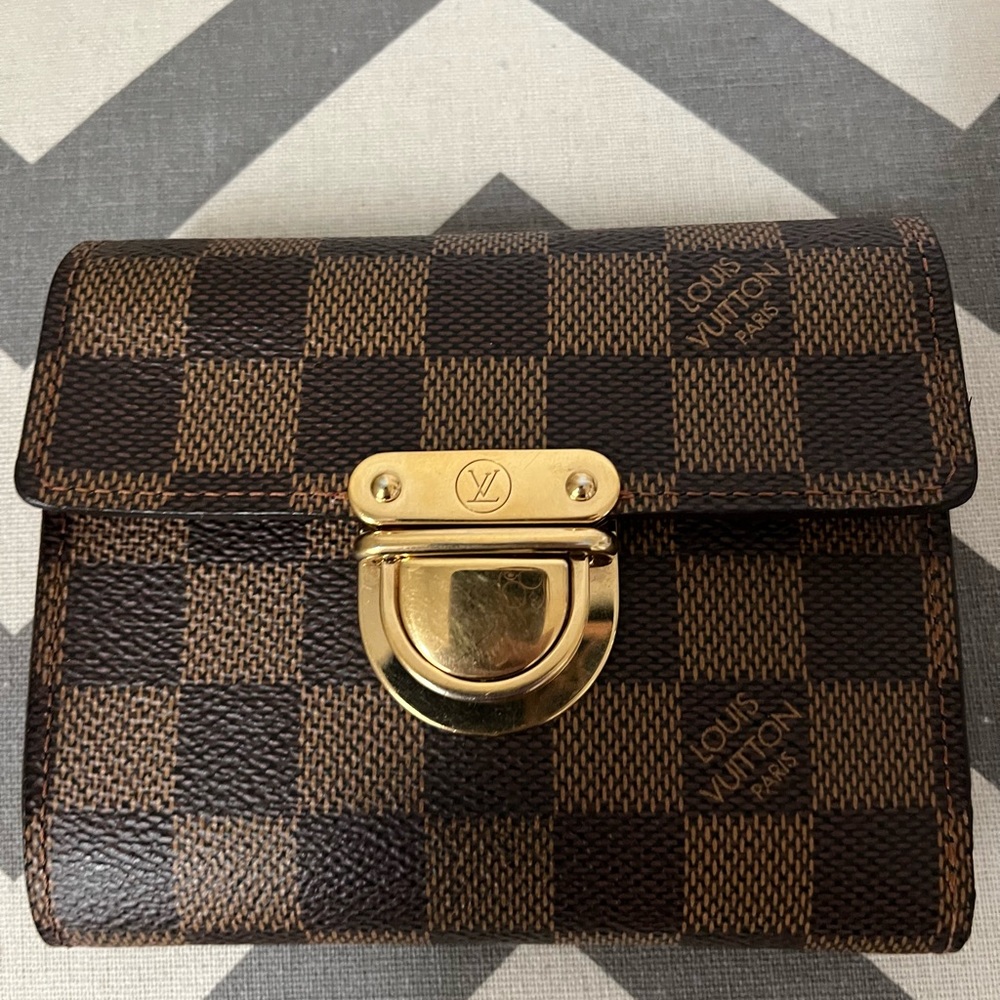 Louis Vuitton Damier Ebene Koala Compact Wallet